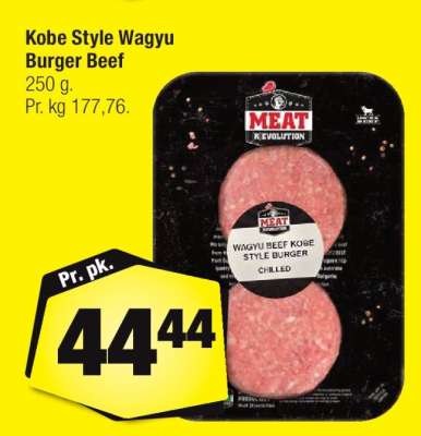 Kobe Style Wagyu Burger Beef