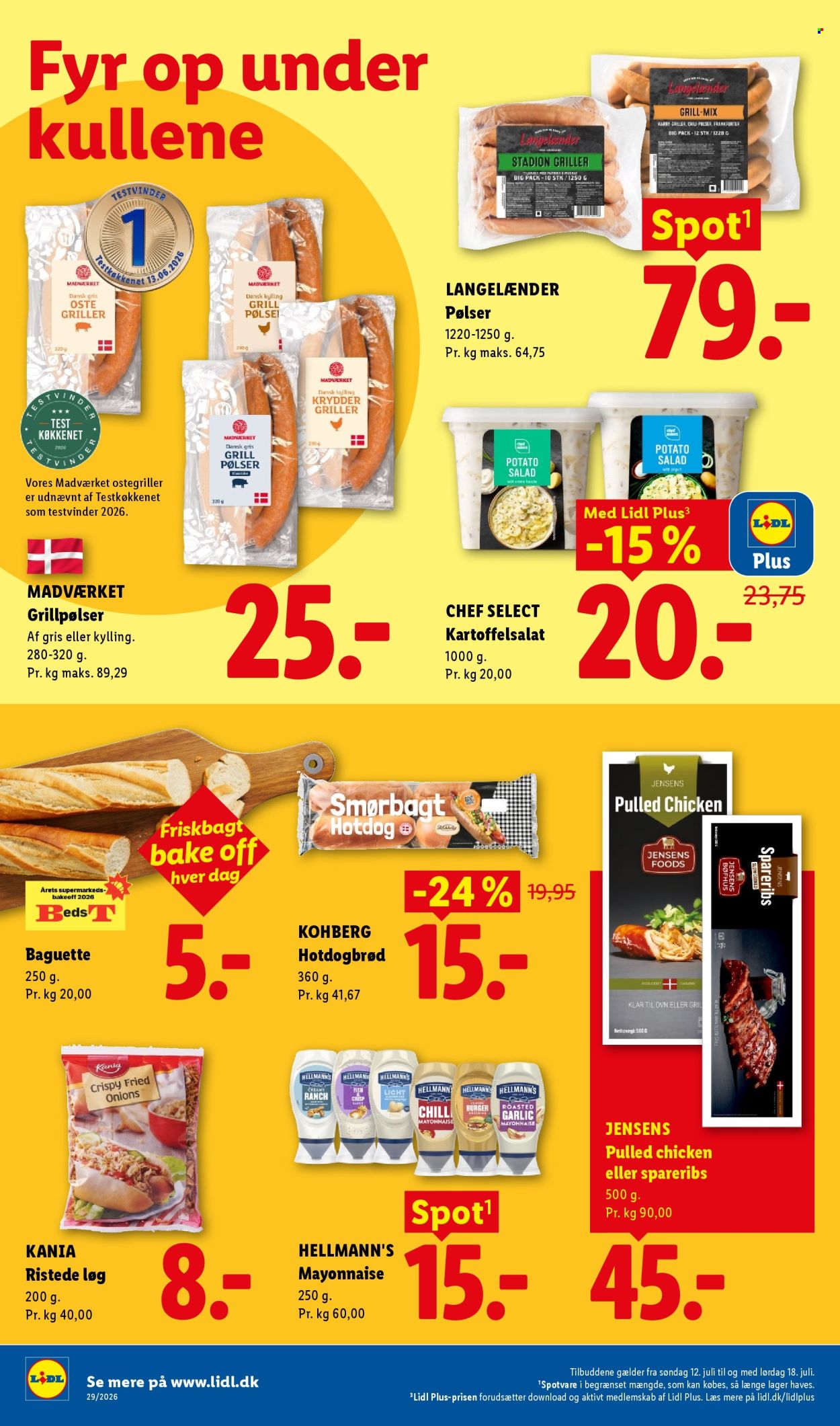 Lidl tilbudsavis  - 12.07.2026 - 18.07.2026. Side 4. Side 4