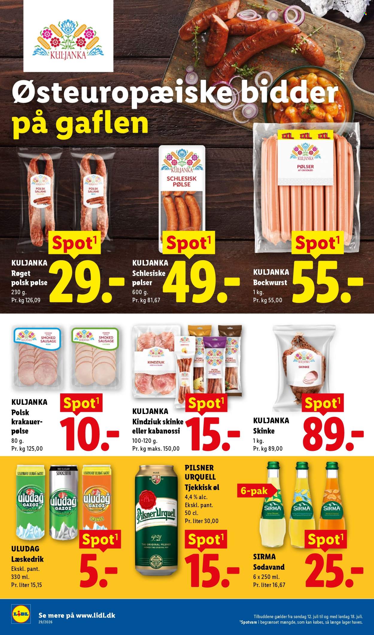Lidl tilbudsavis  - 12.07.2026 - 18.07.2026. Side 11. Side 11