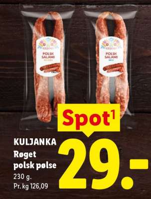 Kuljanka Røget polsk pølse