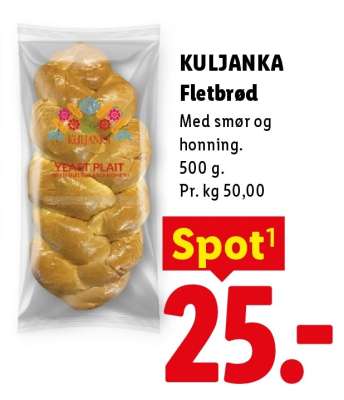 Kuljanka Fletbrød