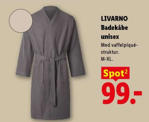 LIVARNO Badekåbe unisex