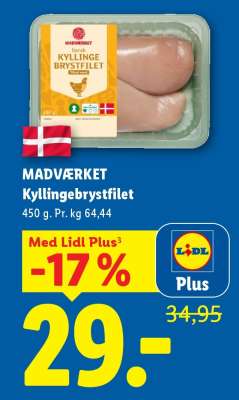 MADVÆRKET Kyllingebrystfilet