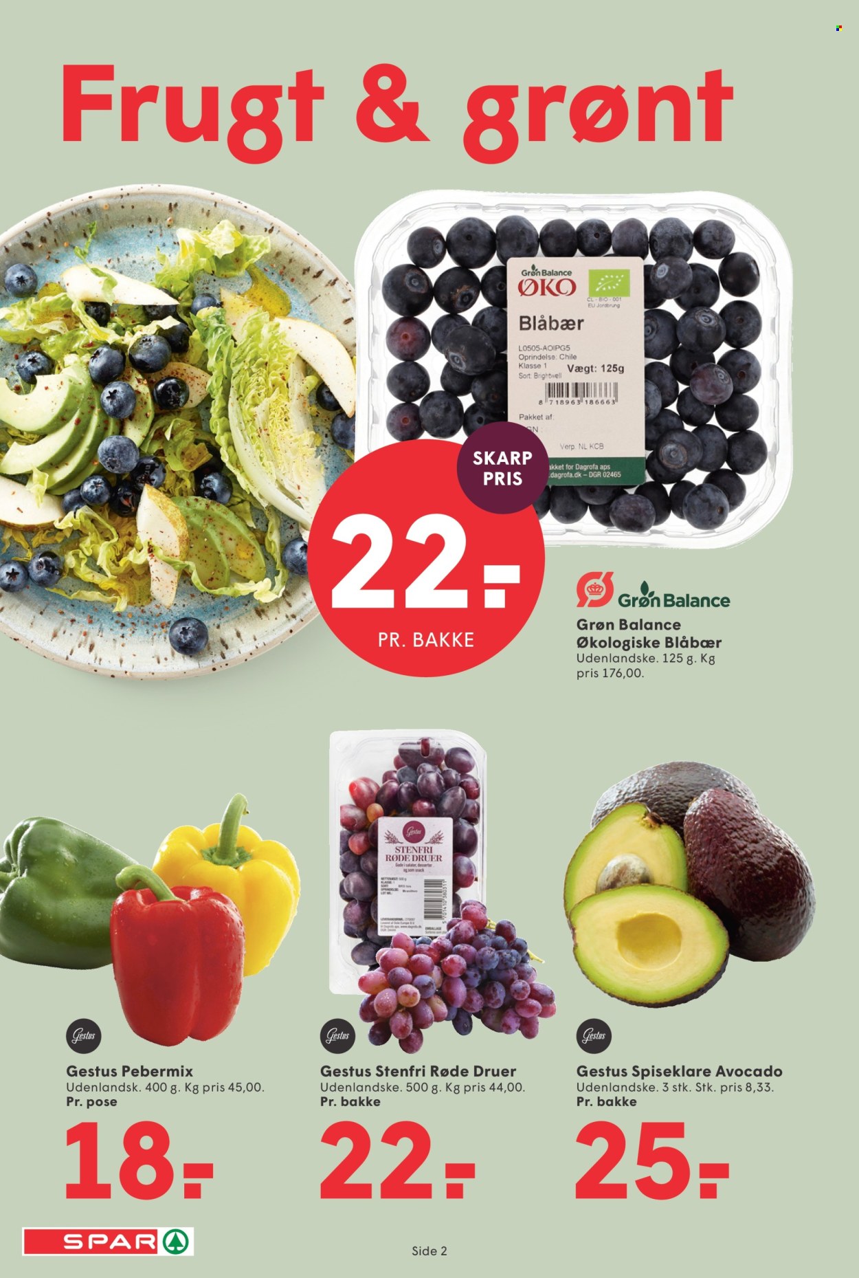 SPAR tilbudsavis  - 10.07.2026 - 16.07.2026. Side 2. Side 2