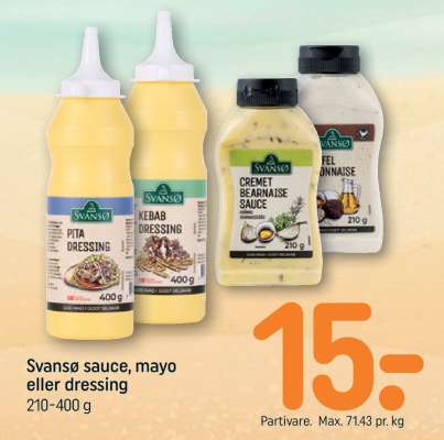 Svansø sauce, mayo eller dressing