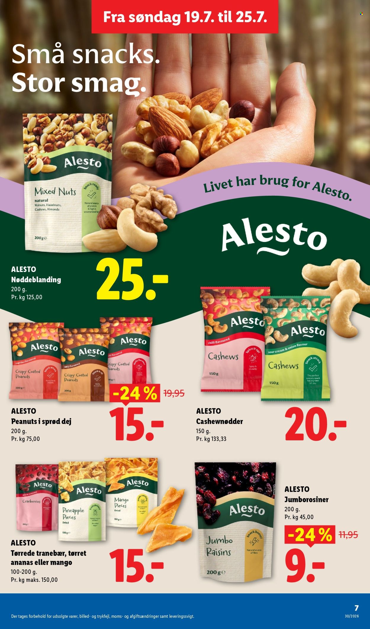 Lidl tilbudsavis  - 19.07.2026 - 25.07.2026. Side 7. Side 7