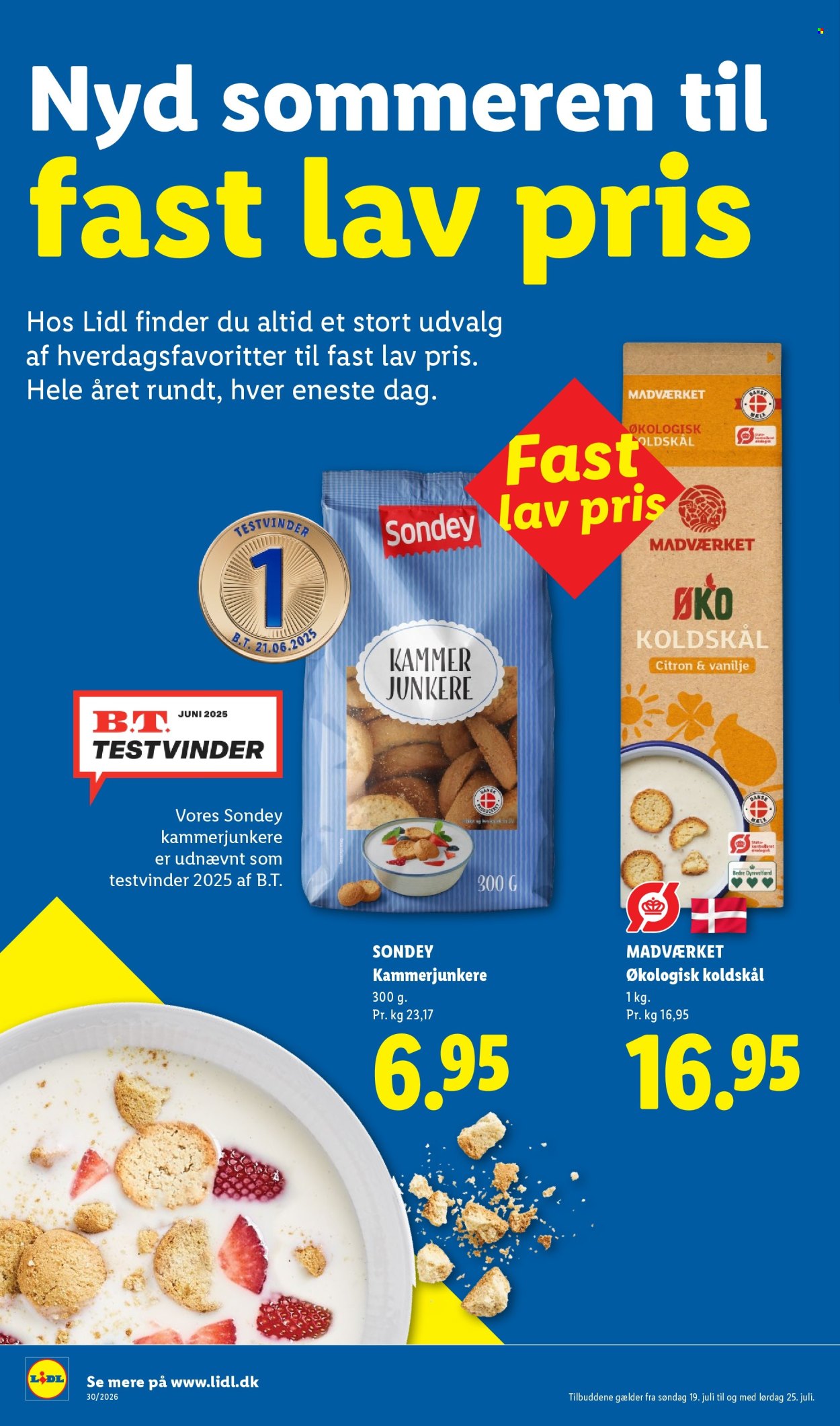 Lidl tilbudsavis  - 19.07.2026 - 25.07.2026. Side 14. Side 14