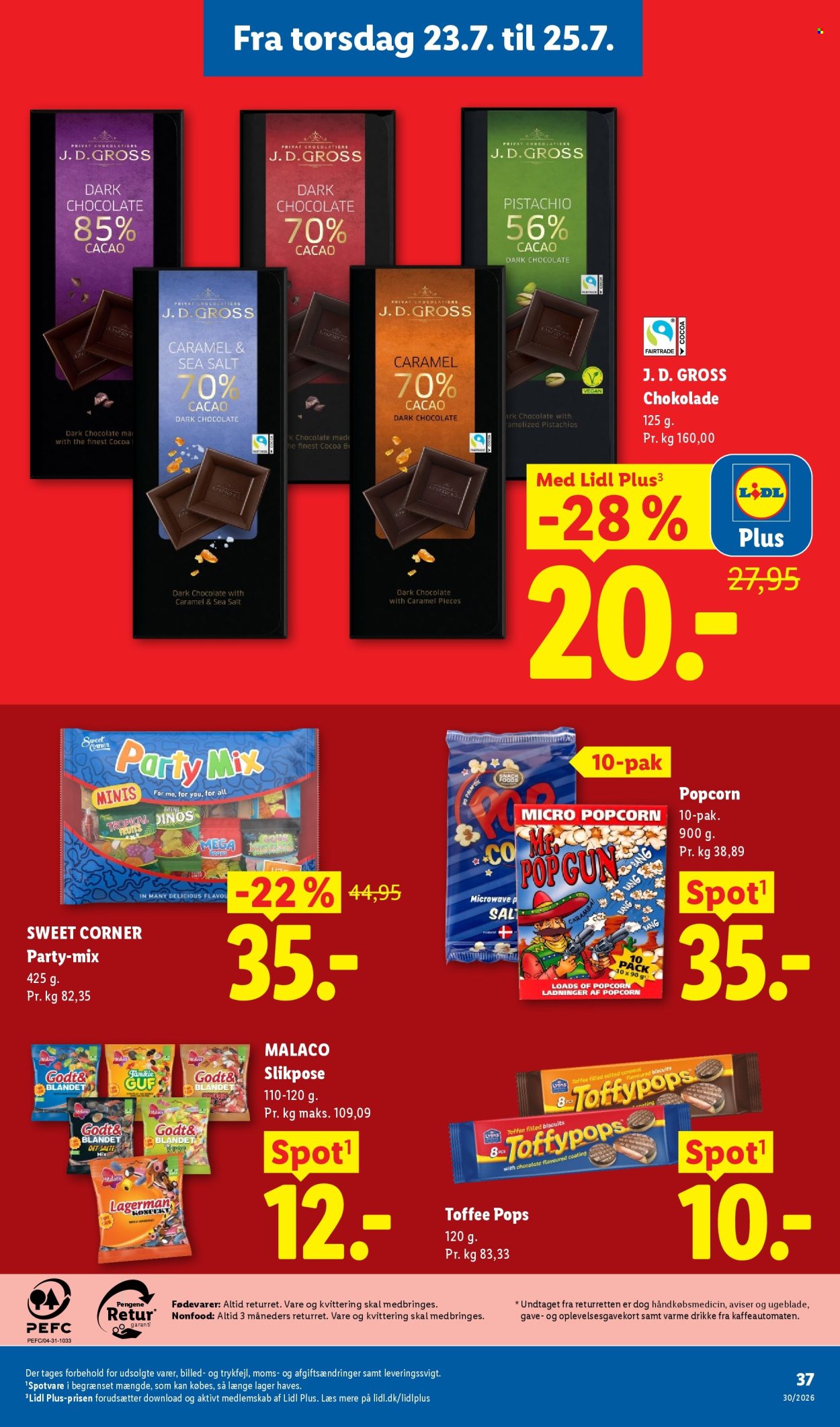 Lidl tilbudsavis  - 19.07.2026 - 25.07.2026. Side 38. Side 38