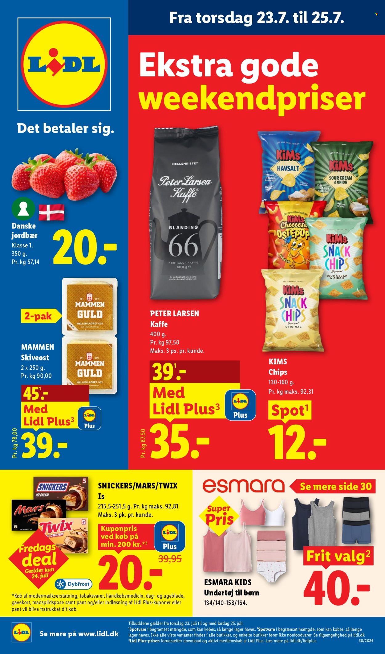 Lidl tilbudsavis  - 19.07.2026 - 25.07.2026. Side 39. Side 39