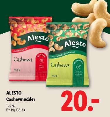 Alesto Cashewnødder