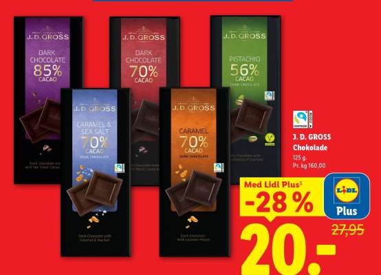 J. D. GROSS Chokolade