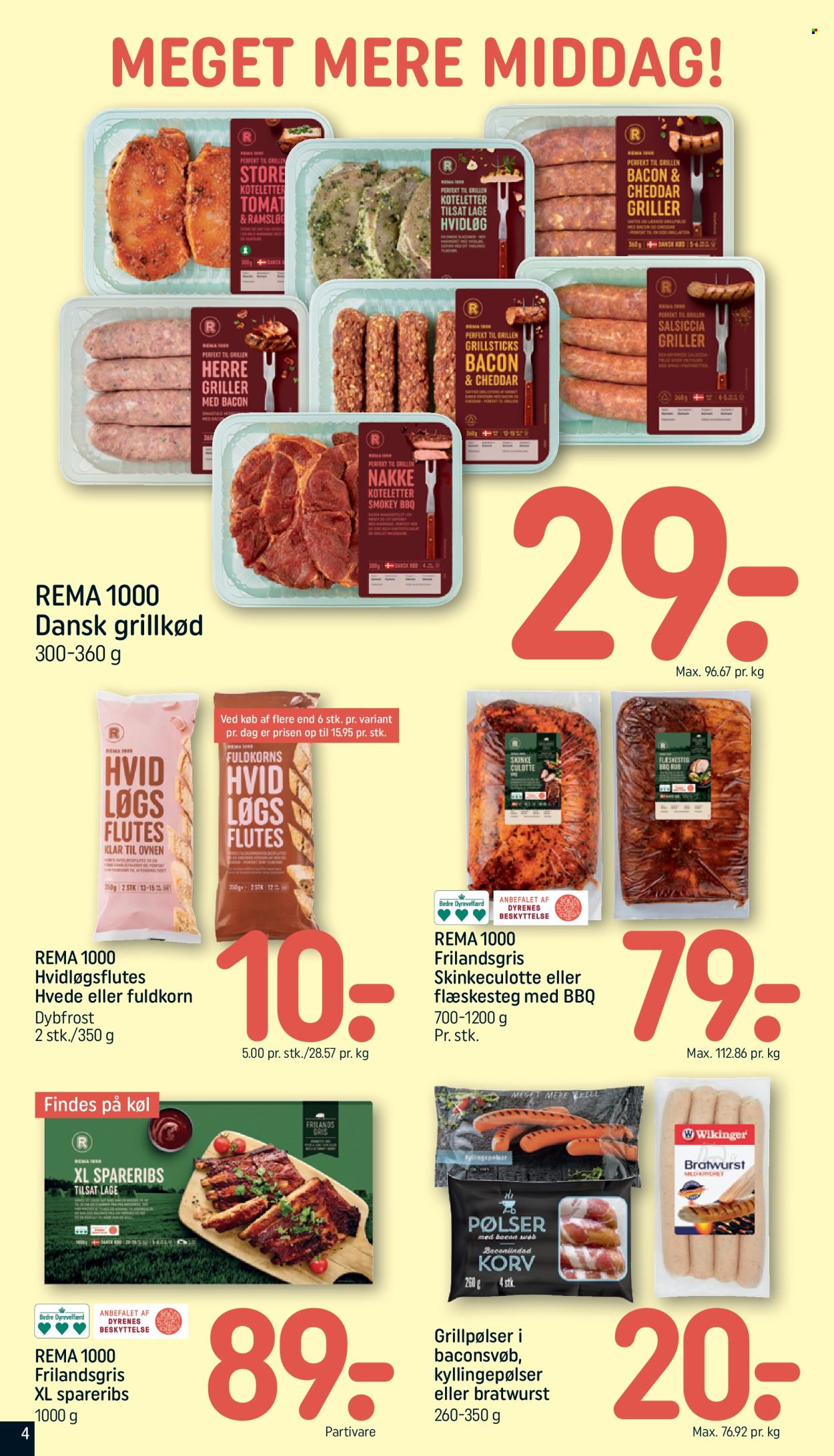 Rema 1000 tilbudsavis  - 19.07.2026 - 25.07.2026. Side 4. Side 4