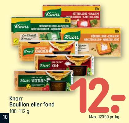 Knorr bouillon eller fond