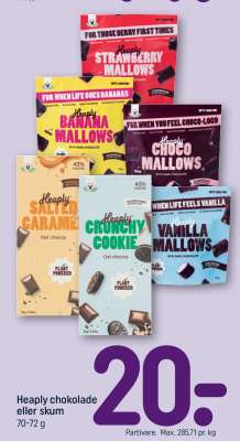 Heaply chokolade eller skum