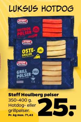Steff Houlberg pølser