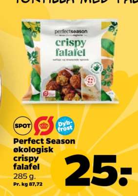 Perfect Season økologisk crispy falafel