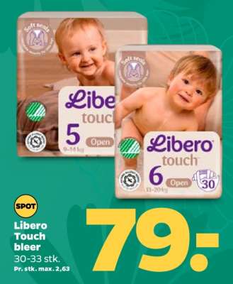 Libero touch bleer