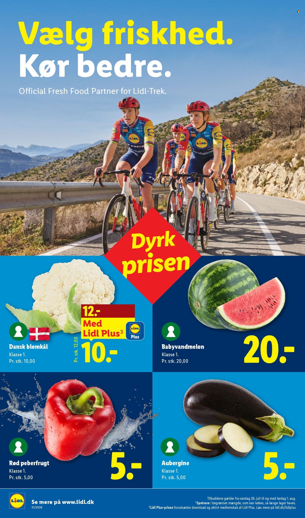 Lidl tilbudsavis  - 26.07.2026 - 01.08.2026. Side 2. Side 2