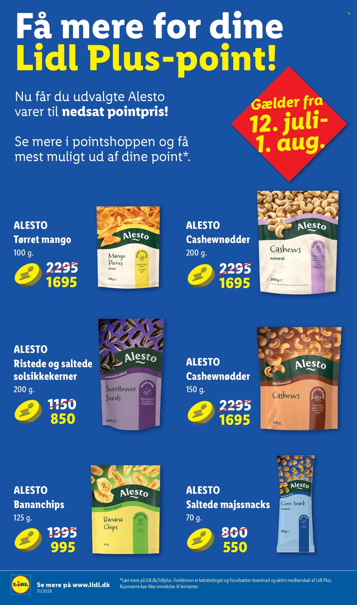 Lidl tilbudsavis  - 26.07.2026 - 01.08.2026. Side 4. Side 4