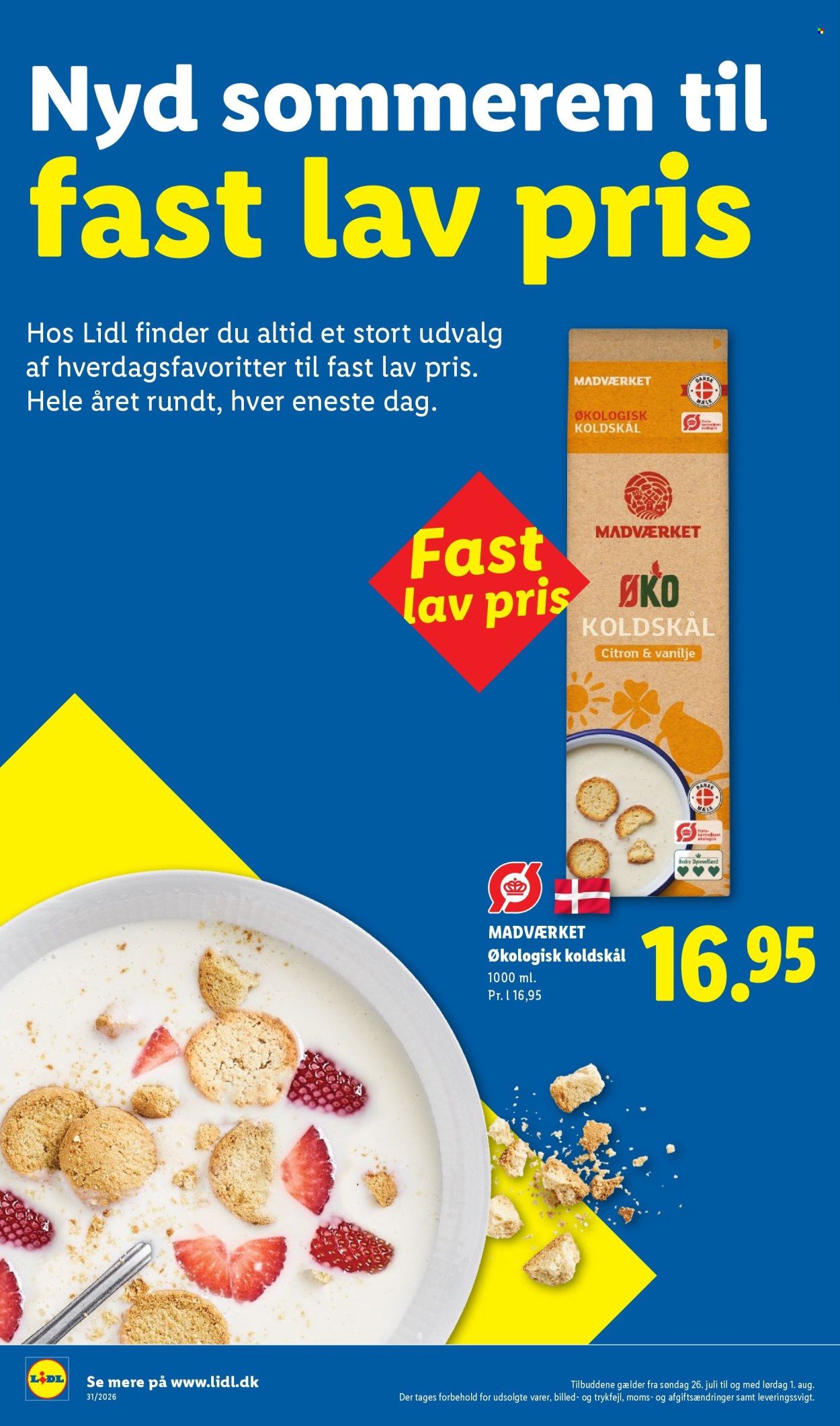 Lidl tilbudsavis  - 26.07.2026 - 01.08.2026. Side 17. Side 17