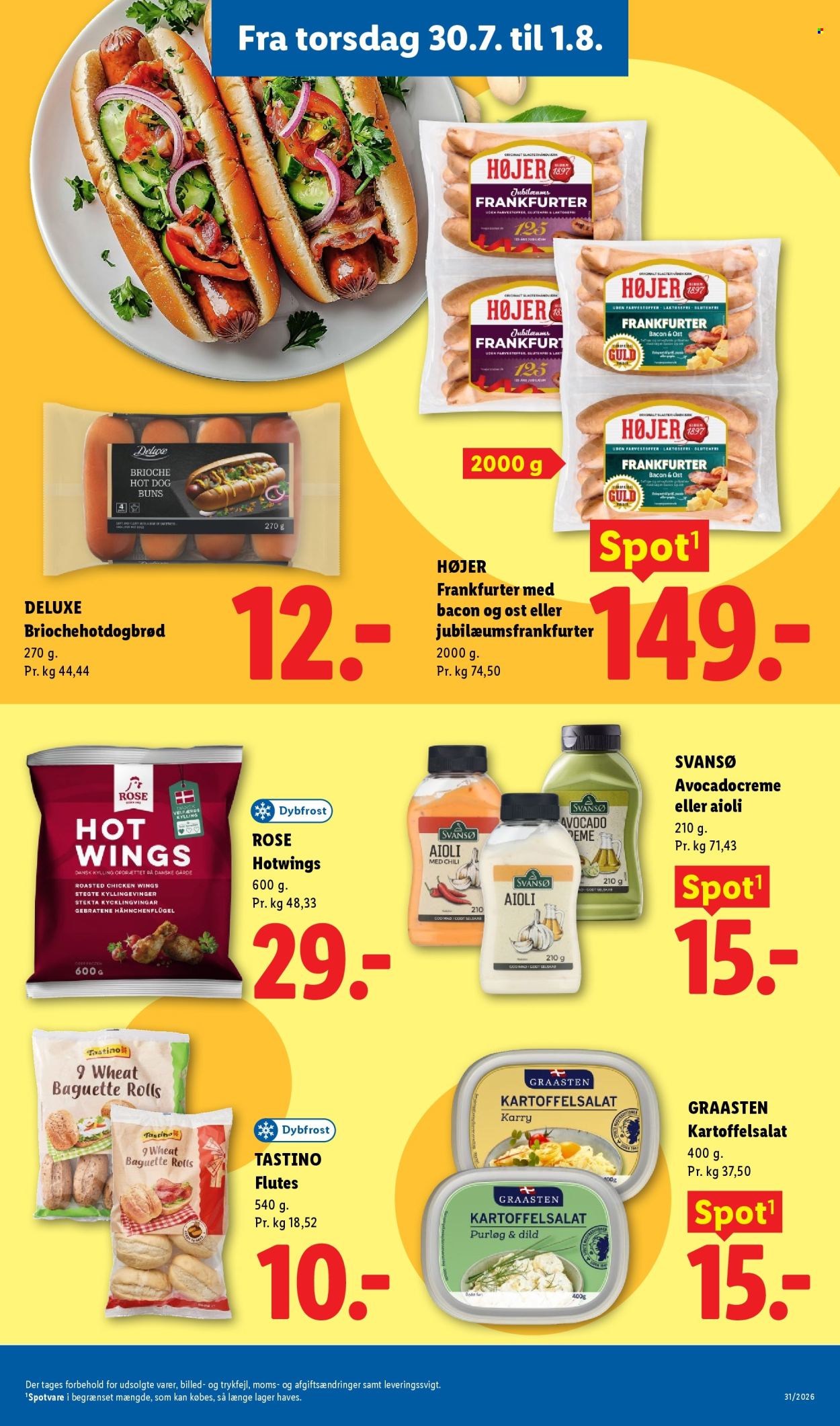 Lidl tilbudsavis  - 26.07.2026 - 01.08.2026. Side 38. Side 38