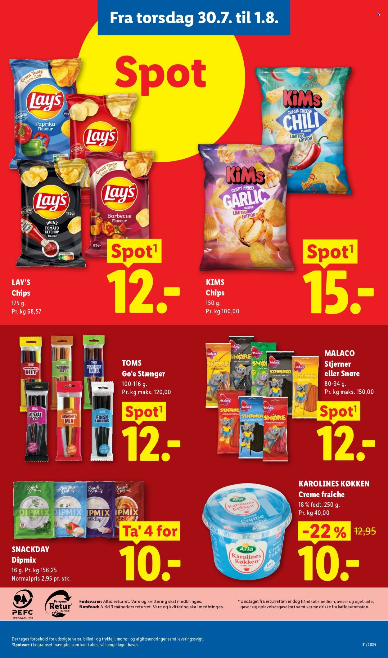 Lidl tilbudsavis  - 26.07.2026 - 01.08.2026. Side 40. Side 40