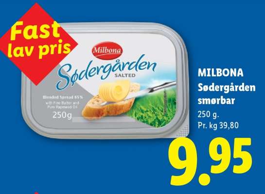MILBONA Sødergården smørbar
