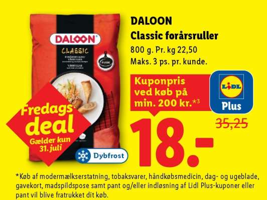 DALOON Classic forårsruller