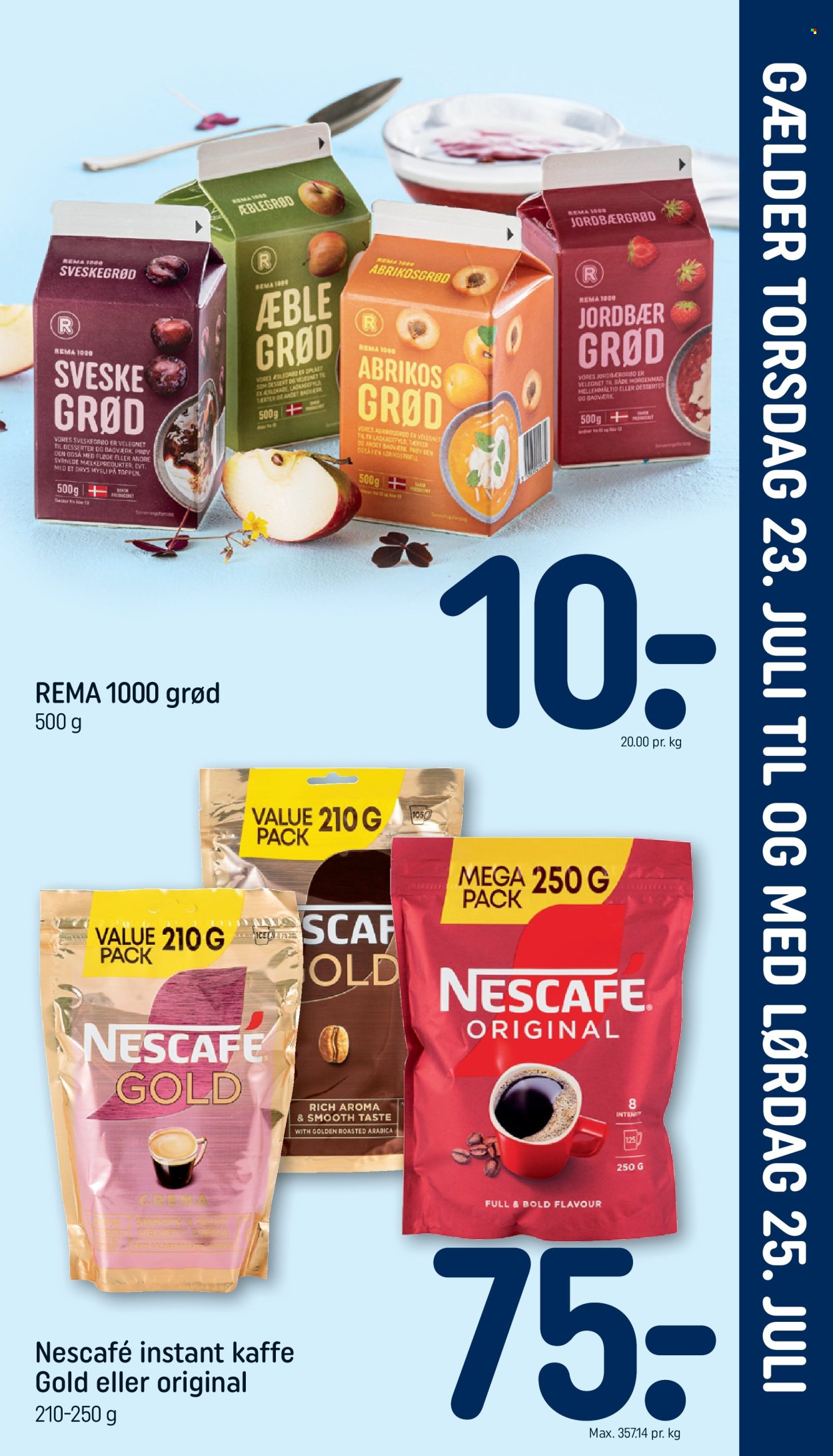 Rema 1000 tilbudsavis  - 23.07.2026 - 25.07.2026. Side 3. Side 3