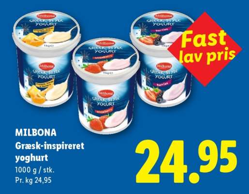 MILBONA Græsk-inspireret yoghurt