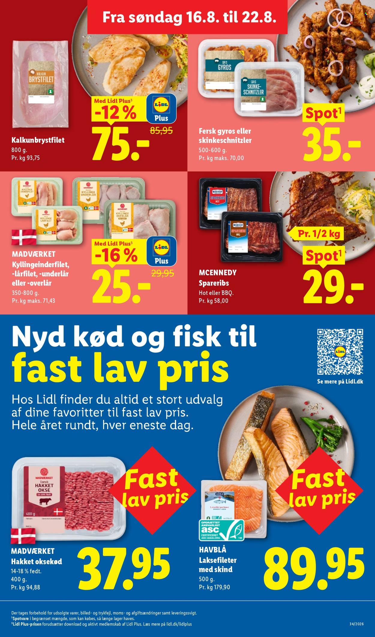 Lidl tilbudsavis  - 16.08.2026 - 22.08.2026. Side 3. Side 3