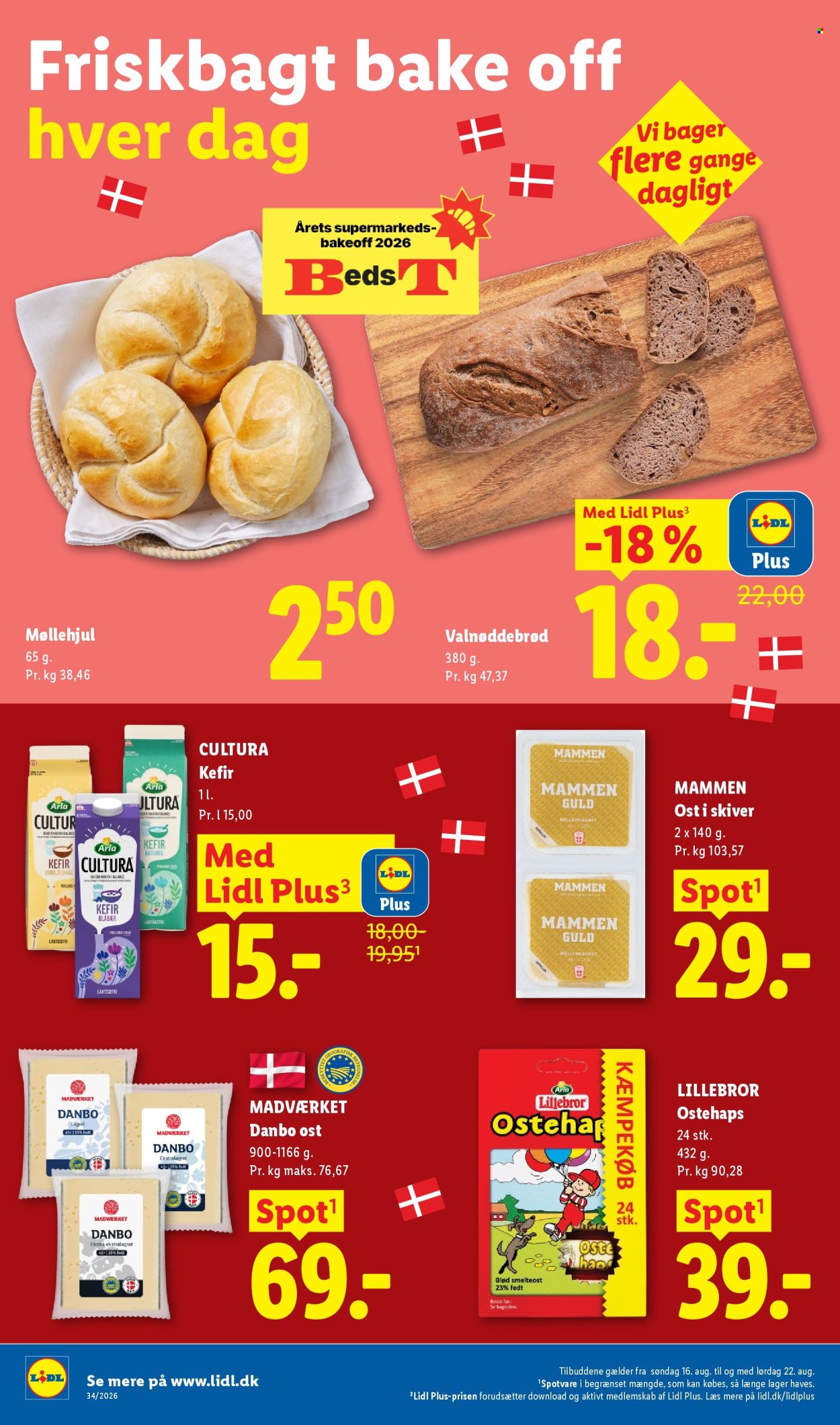 Lidl tilbudsavis  - 16.08.2026 - 22.08.2026. Side 4. Side 4