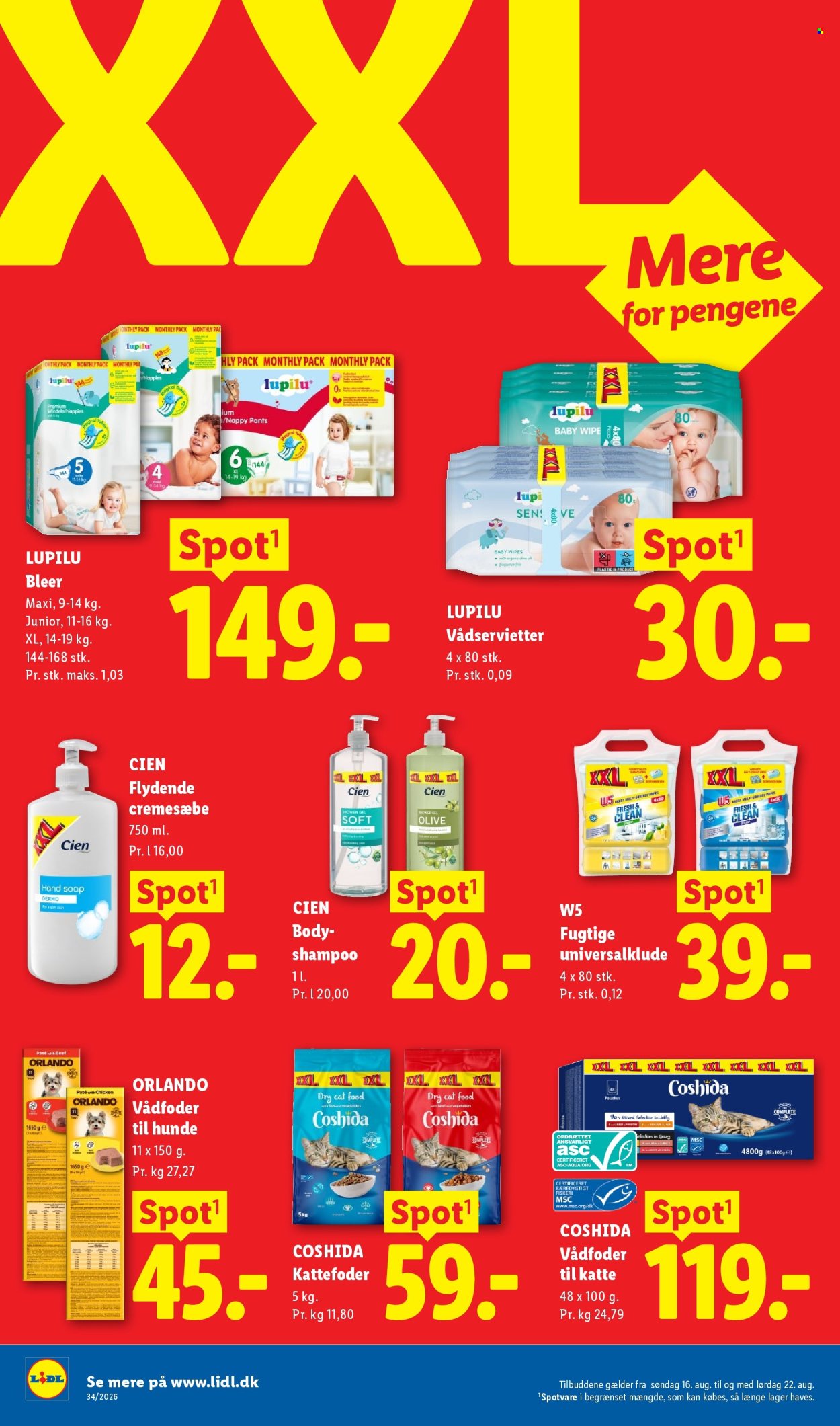 Lidl tilbudsavis  - 16.08.2026 - 22.08.2026. Side 13. Side 13