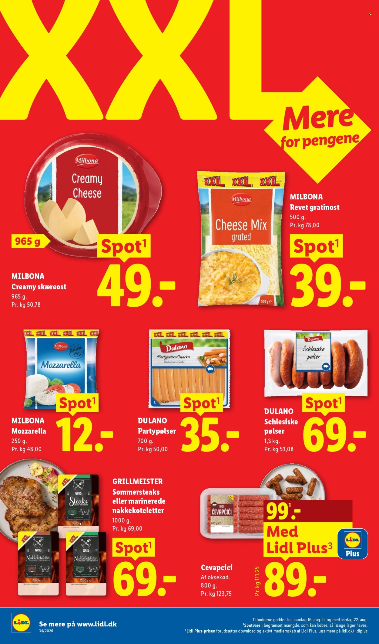 Lidl tilbudsavis  - 16.08.2026 - 22.08.2026. Side 15. Side 15
