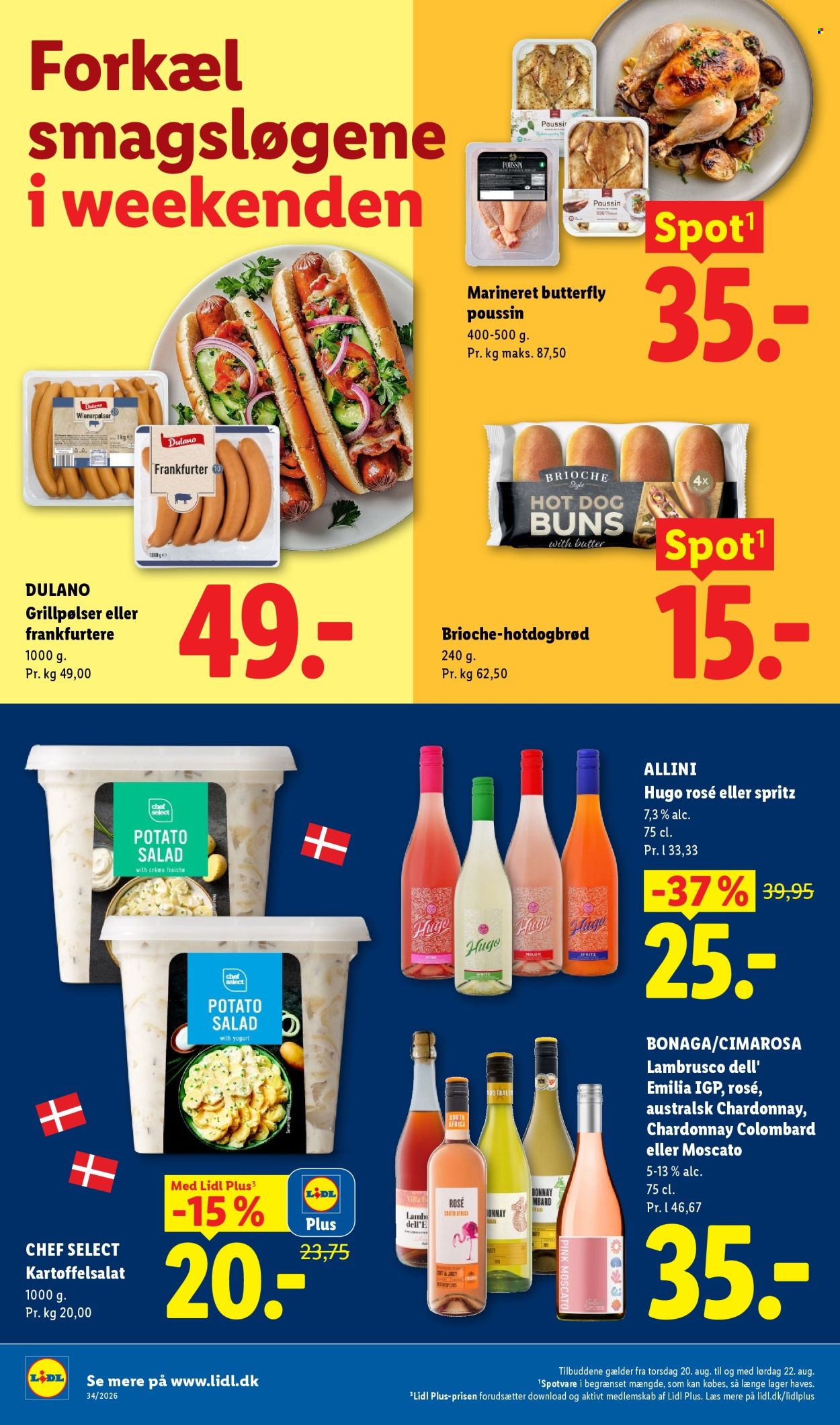 Lidl tilbudsavis  - 16.08.2026 - 22.08.2026. Side 35. Side 35