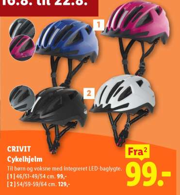 CRIVIT Cykelhjelm