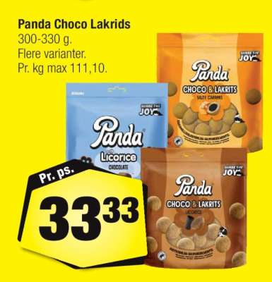 Panda Choco Lakrids