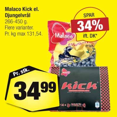 Malaco Kick el. Djungelvrål