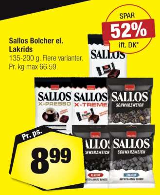 Sallos Bolcher el. Lakrids