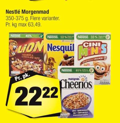 Nestlé morgenmad