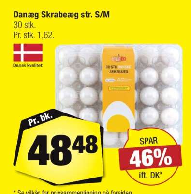 Danaeg Skrabeæg str. S/M