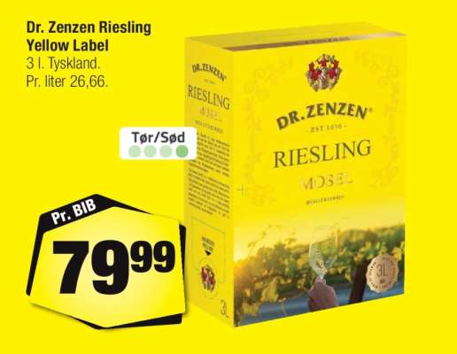 Dr. Zenzen Riesling Yellow Label