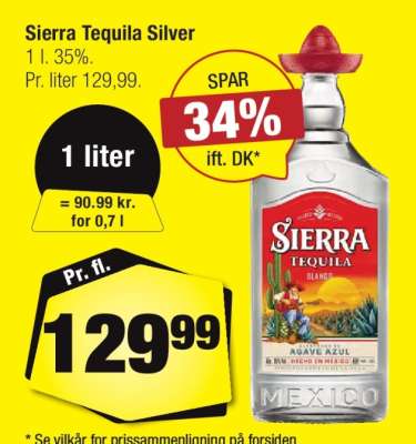 Sierra Tequila Silver