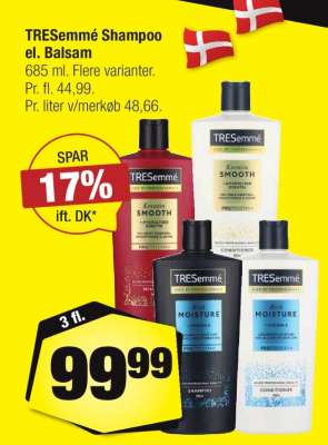 TRESemmé Shampoo el. Balsam