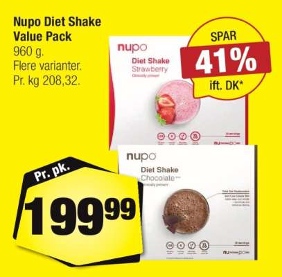 Nupo Diet Shake Value Pack