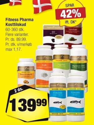 Fitness Pharma kosttilskud