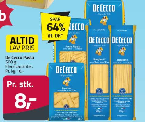 De Cecco pasta