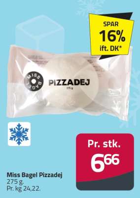 Miss Bagel pizzadej