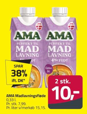 Ama madlavningsfløde