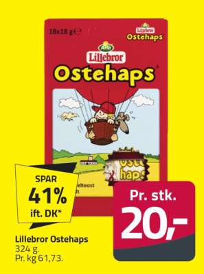 LILLEBROR Ostehaps